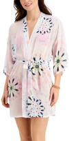 Thumbnail for your product : Miken Juniors' Tie-Dyed Open-Front Kimono Cover-Up, Created for Macy's Women's Swimsuit