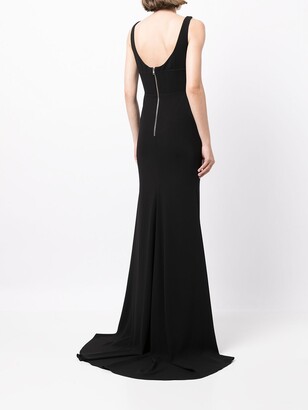 Alex Perry Corsetted Fishtail Gown