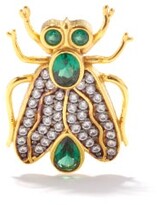 Thumbnail for your product : BEGÜM KHAN Mosquito 24kt Gold-plated Single Stud Earring - Multi
