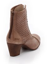 Thumbnail for your product : Kickers Sechicbis Heeled Brushed Leather Lace-Up Boots
