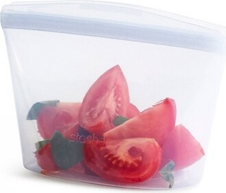 Stasher stasherPremiumSiliconeReusableFoodStorageBowl-2Cup-MysteryColor(Clear/Lavender)