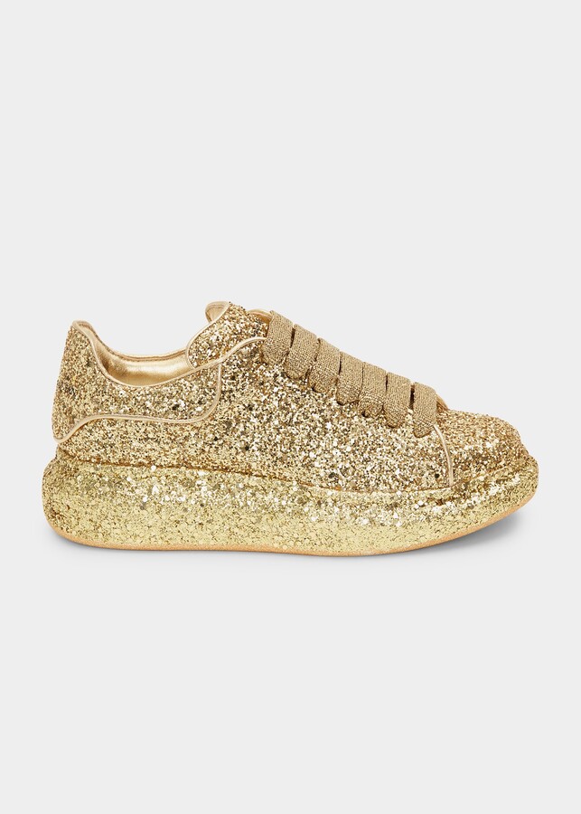 Gold Glitter Sneakers | Shop The Largest Collection | ShopStyle
