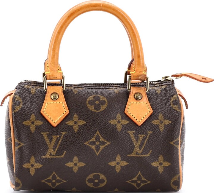 Louis Vuitton Speedy Mini HL Handbag Monogram Canvas