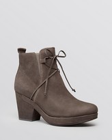Thumbnail for your product : Eileen Fisher Lace Up Platform Booties - Vim