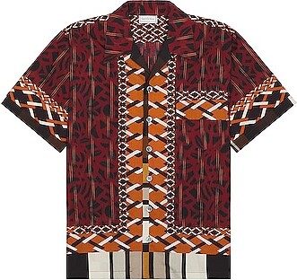 Pierre-Louis Mascia ALOE shirt with multicolor print – LECLAIREUR