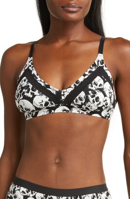 Mapale Strappy Snakeskin Print Open Cup Underwire Bra & G-String Thong Set, Nordstrom
