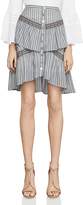 Bcbgmaxazria Tiered Striped Skirt 