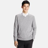 Thumbnail for your product : Uniqlo Men Extra Fine Merino V-Neck Sweater