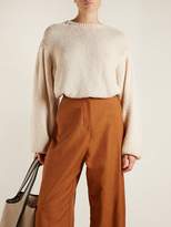 Thumbnail for your product : Stella McCartney Round Neck Dropped Shoulder Sweater - Womens - Ivory