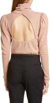 Thumbnail for your product : Johanna Ortiz Open Back Puff Shoulder Cashmere Sweater