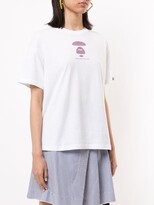 Thumbnail for your product : AAPE BY *A BATHING APE® rear printed logo T-shirt