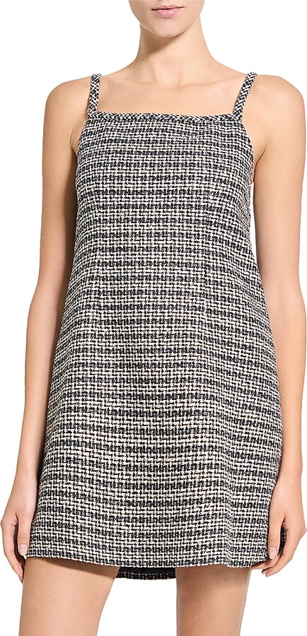 Theory Bind Strap Mini Dress
