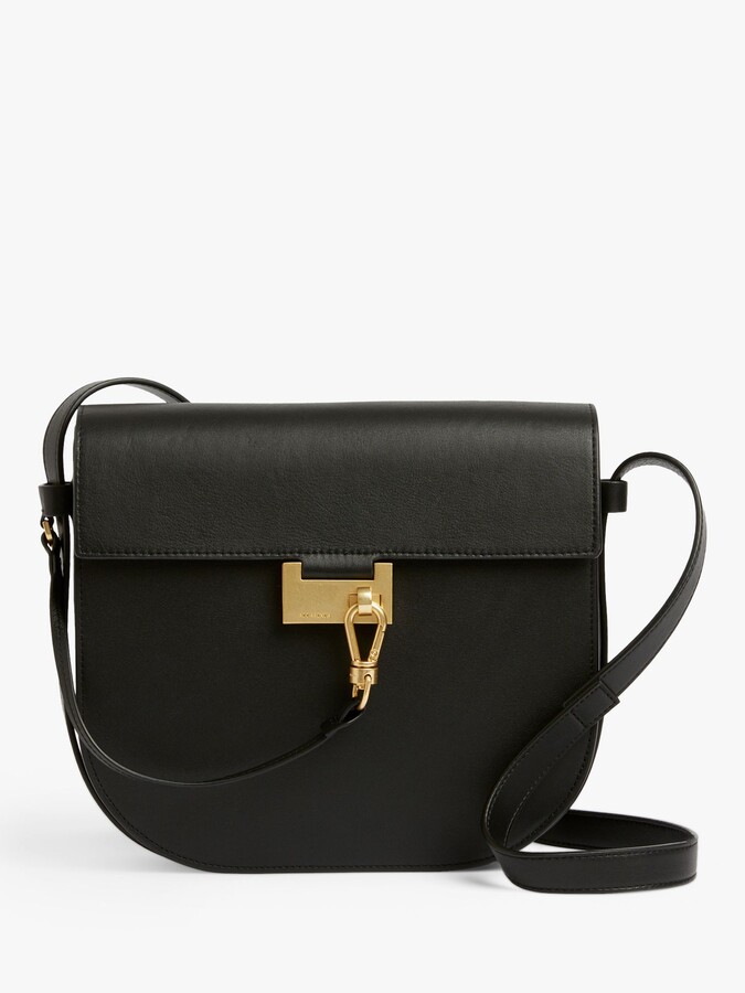 allsaints shoulder bolsa