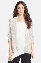 Thumbnail for your product : Eileen Fisher Shaped Open Stitch Cardigan