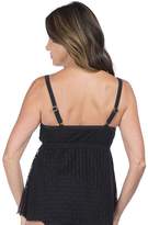 Thumbnail for your product : 24th and Ocean Connect The Dots Pleat Tankini Separate