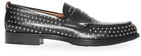 burberry penny loafers