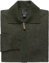 Thumbnail for your product : Jos. A. Bank Lambswool Sweater Full-Zip