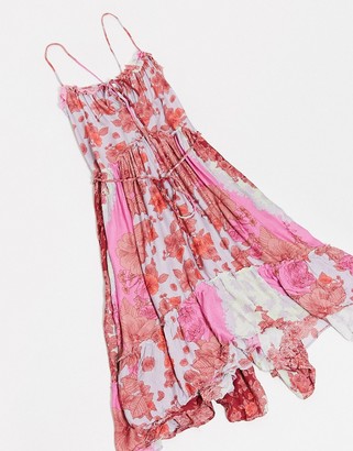 Free People summer storm slip dress in pink - ShopStyle
