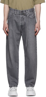 Acne Studios Grey Loose Fit Jeans