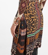 Thumbnail for your product : Etro Printed stretch-jersey midi dress