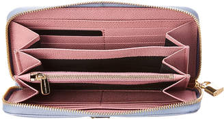 Dolce & Gabbana Leather Zip Around Wallet
