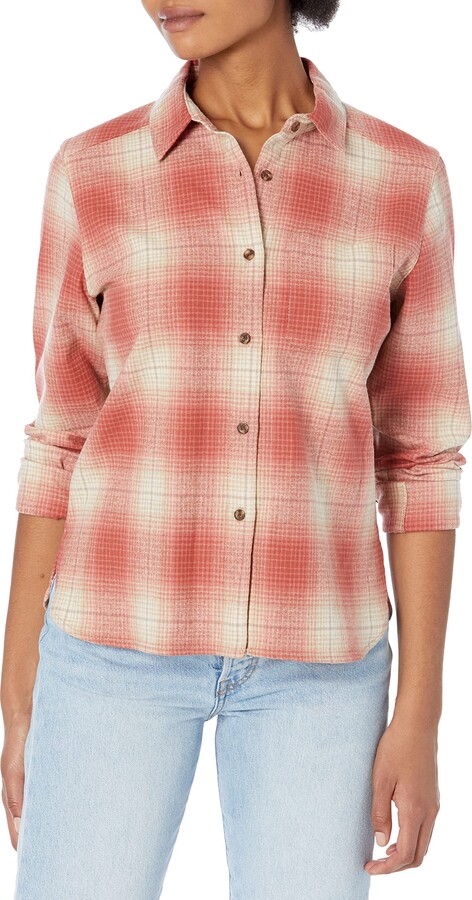 Pendleton Women's Cotton Plaid Girlfriend Shirt - ShopStyle Long 