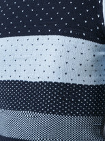 Thumbnail for your product : Marc Jacobs striped polka dot knitted top