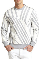 Thumbnail for your product : Diesel Black Gold Geo-Stripe Zip Sweatshirt