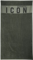 Thumbnail for your product : DSQUARED2 Icon print towel