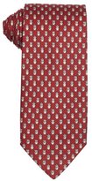 Thumbnail for your product : Ferragamo red teddy bear printed silk tie
