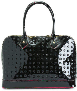 Made In Italy Patent Leather Bugatti Bag