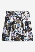 Thumbnail for your product : Topshop Womens Flower Painted Mini Skirt - Black