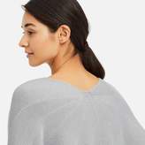 Thumbnail for your product : Uniqlo WOMEN 3D Cotton Cocoon V Neck 3/4 Sleeve Sweater