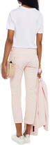 Thumbnail for your product : BA&SH Cropped Mid-rise Straight-leg Jeans