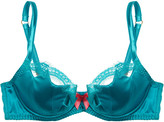 Thumbnail for your product : Agent Provocateur Lavelle stretch-silk satin push-up bra