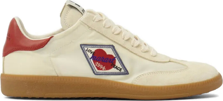 Isabel Marant Kaycee love-patch sneakers