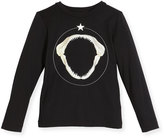 Thumbnail for your product : Givenchy Long-Sleeve Shark Graphic T-Shirt, Size 4-5