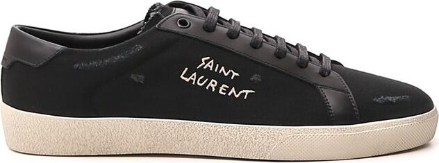 Saint Laurent Court Classic SL/06 Canvas Sneakers