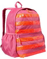 Thumbnail for your product : Gap Senior sequin-stripe backpack