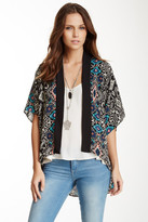 Thumbnail for your product : Romeo & Juliet Couture Printed Short Sleeve Kimono