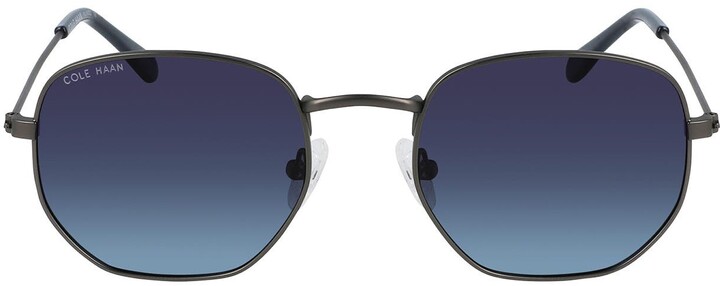 Cole Haan Men's Ch6020 Metal Aviator Sunglasses - ShopStyle