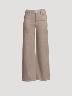 Women's Brown Wide-Leg Pants | ShopStyle CA