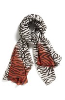 Thumbnail for your product : Nordstrom Zebra Print Scarf