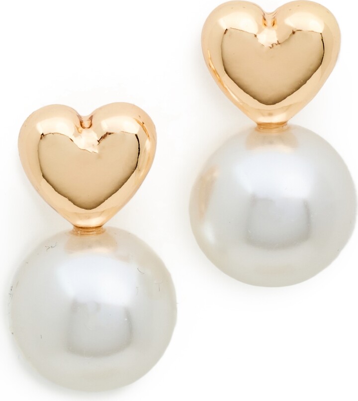 Shashi Lucy Pearl Earrings