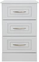 Thumbnail for your product : Consort Furniture Limited Dorchester Ready Assembled 3-Drawer Bedside Cabinet