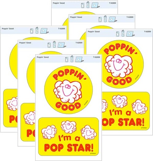 Trend Enterprises® Poppin' Good Vinyl Stickers