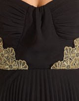 Thumbnail for your product : Elise Ryan Ruched Chiffon Bandeau Dress