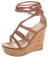Thumbnail for your product : Gianvito Rossi Cayman Platform Wedges w/ Tags