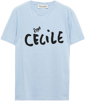 Être Cécile Printed Cotton-jersey T-shirt
