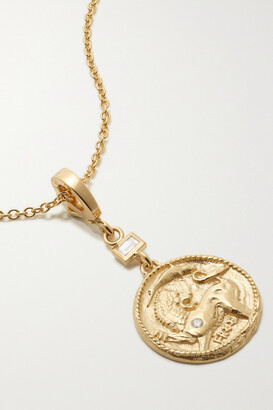 Azlee Animal Kingdom 18-karat Gold Diamond Necklace - one size
